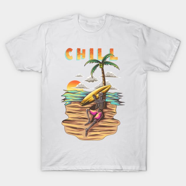 Chill T-Shirt by Arjanaproject